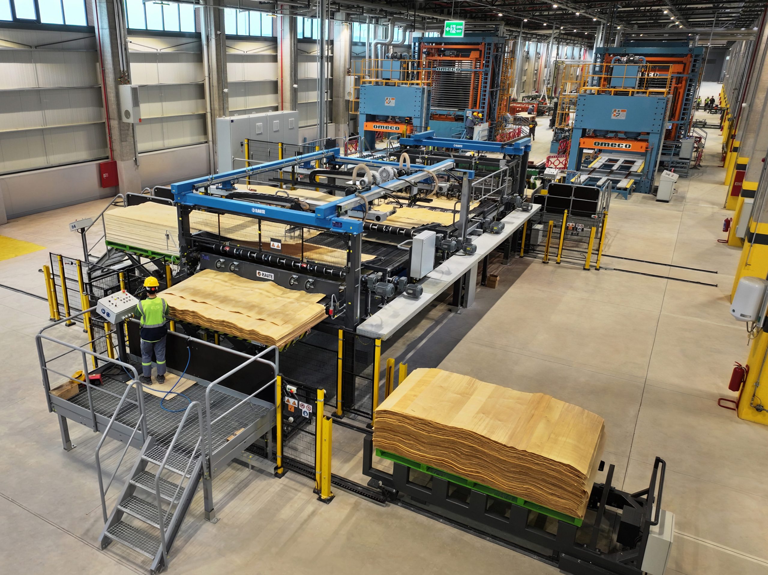 EKS Plywood üretim tesisi